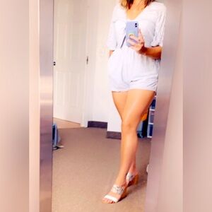 2/$20 Abercrombie Tie Front Romper